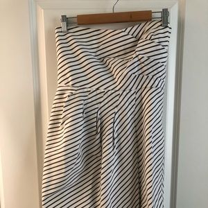 Zara strapless dress